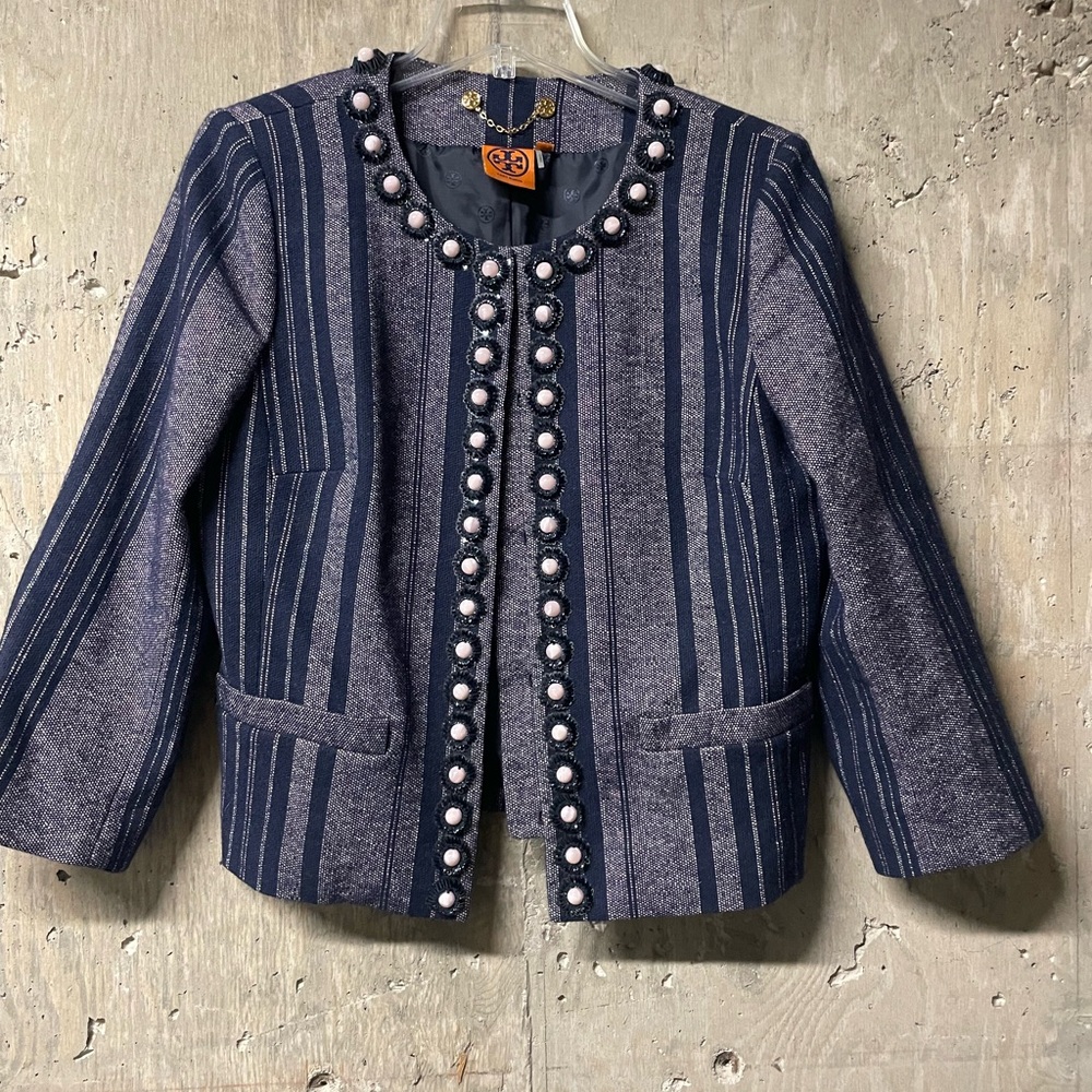 Tory Burch Eliza Tweed Jacket